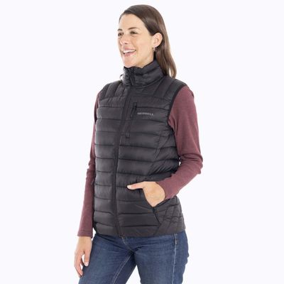 Imagen 2 del producto Parka Sin Mangas Mujer Innoko Vest Negro Merrell