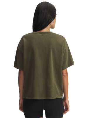 Imagen 2 del producto Polera Manga Corta Lifestyle  mujer  Boxy Wash HW verde 