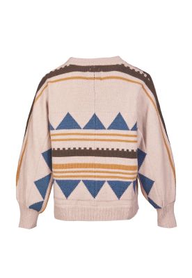 Imagen 2 del producto Sweater Lana Mujer Carmin Mostaza