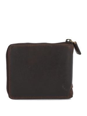 Imagen 2 del producto Billetera Cuero Hombre St Gray Zip Café