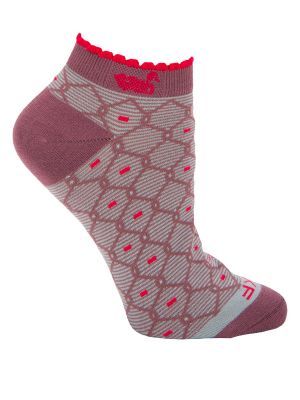 Calcetin Bambú Mujer Ped St Diam Morado