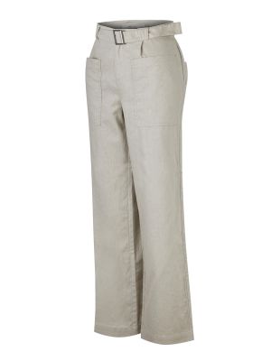 Pantalón Algodón Orgánico Beige Flip Mujer