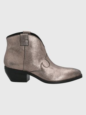 Imagen 2 del producto Botín Cuero Gris Mujer Nandrin