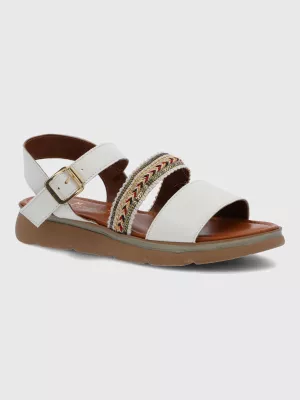 Sandalia Cerutti Mujer Sambucia Blanca