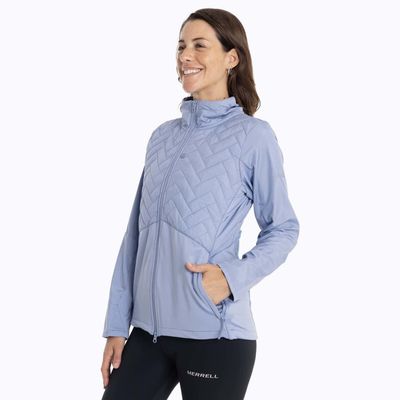 Imagen 2 del producto Poleron Mujer Selway Celeste Merrell