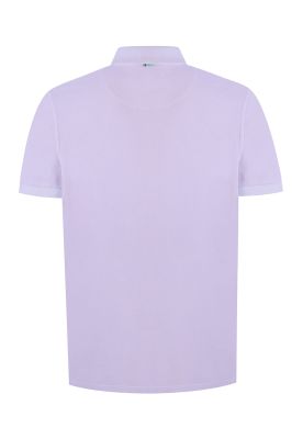 Imagen 2 del producto Polera Algodón Orgánico Lila Piquepro Hombre 