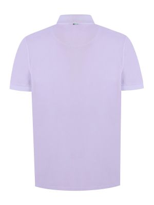 Imagen 2 del producto Polera Algodón Orgánico Lila Piquepro Hombre 