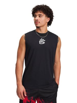 Polera Sin mangas Basketball Hombre Curry sleeveless Negro