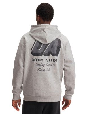 Imagen 2 del producto Polerón Lifestyle hombre Rival Fleece HBR Logo gris