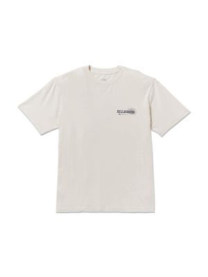 Polera m/c Hombre Single fin premium Blanco