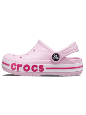 Imagen 2 del producto Zueco Crocs Niña Pequeña Bayaband Clog T Rosado Pastel