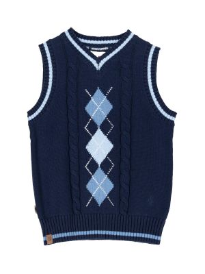 Chaleco Sin Manga Niño Phillip Navy