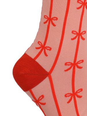 Imagen 2 del producto Calcetín Algodón Mujer Kh Ribbon Rosado