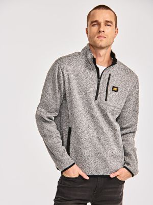 Imagen 2 del producto Polar Hombre Sweater Fleece Quarter Zip Jacket Gris
