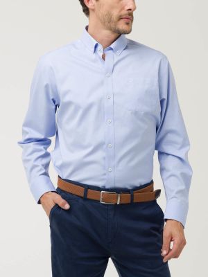 Imagen 1 del producto Camisa Algodón Hombre Farifax Azul