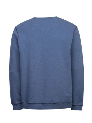 Imagen 2 del producto Polerón Algodón Orgánico Frateli Azul Hombre