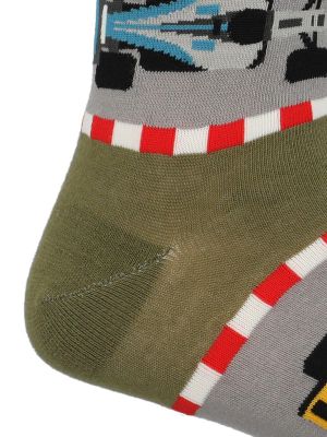 Imagen 2 del producto Calcetín Algodón Hombre C Pista Verde