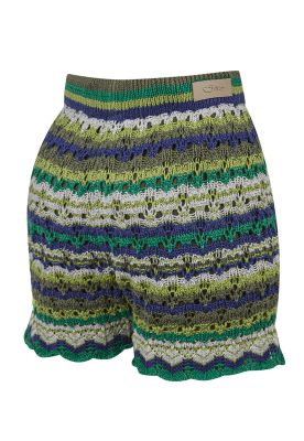 Imagen 2 del producto Short Algodón Orgánico Verde Robie Mujer 