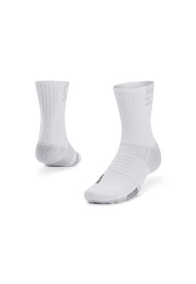 Calcetín Ua Ad Playmaker 1Pk Unisex Blanco