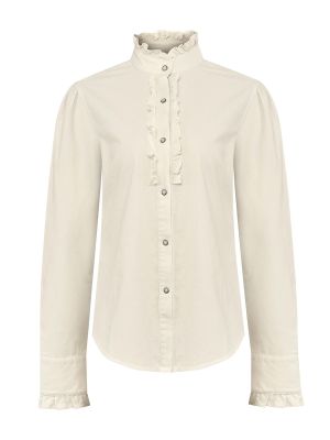 Blusa Algodon Org. Mujer Borage Blanco