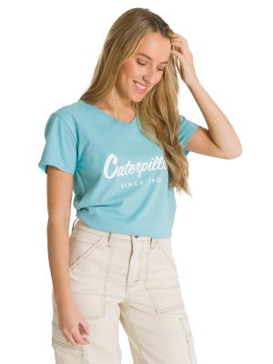 Imagen 2 del producto Polera Manga Corta Mujer Since 1904 Celeste