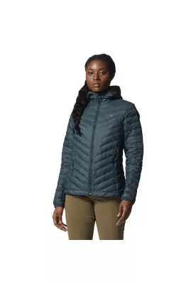 Parka Glen Alpine Down Petróleo Mujer