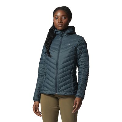 Parka Glen Alpine Down Petróleo Mujer