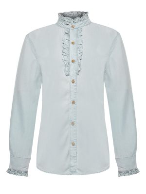 Blusa Tencel Mujer Raulí Azul