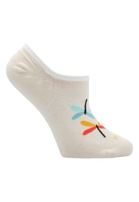 Calcetin Crema Dragonfly Mujer