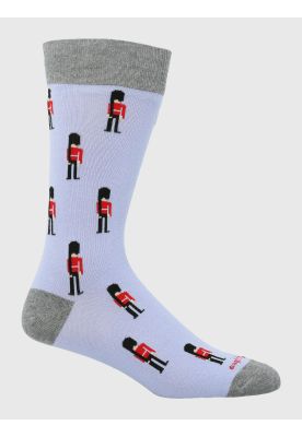 Calcetín Algodón Hombre C Guard Uk Azul