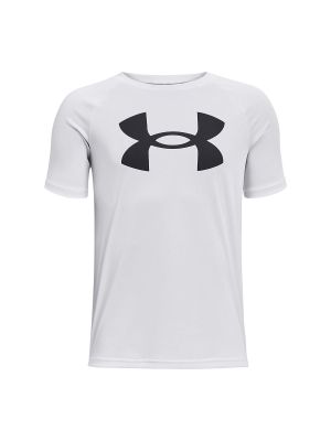 Polera Big Logo UA Tech niño Blanco
