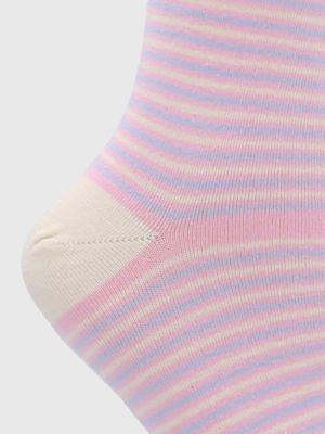 Imagen 2 del producto Calcetin Algodón Mujer Kh St Lines Rosado