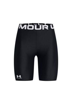 Shorts HeatGear® de 8"" Negro para mujer