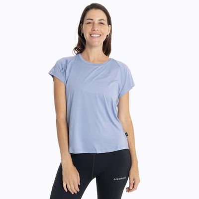 Imagen 1 del producto Polera Mujer Sport Boise Celeste Merrell