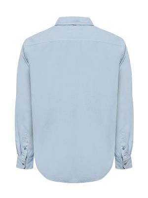 Imagen 2 del producto Camisa Tencel Hombre Tencelhalf Azul