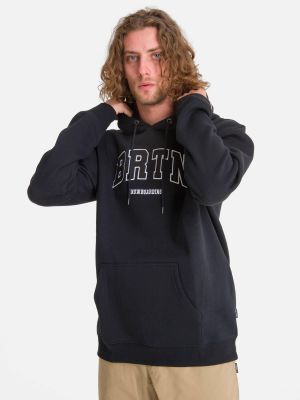 Polerón Hombre College Hoodie Negro