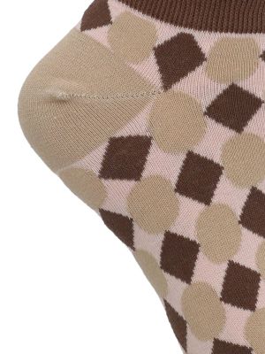 Imagen 2 del producto Calcetín Algodón Mujer Ped St Figures Café