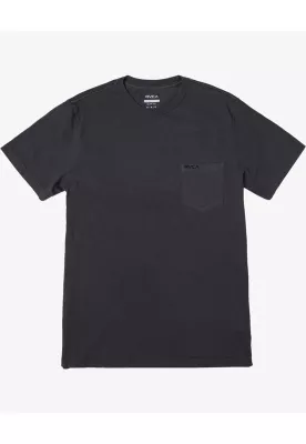Polera Manga Corta Hombre PTC2 Pigment Negra