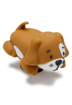 Jibbitz Crocs Perro 3D Con Patas Café Claro