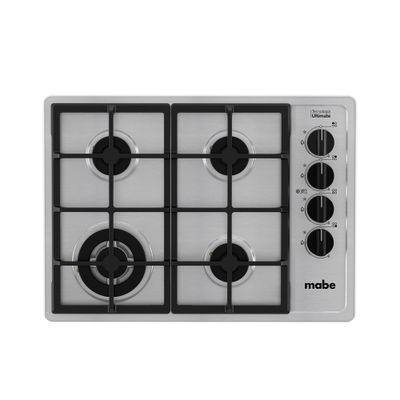Encimera de Empotrar a Gas 60 cm Inoxidable Mabe CMG6044LD-1