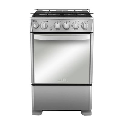 Cocina de Piso a Gas 55 cm Inox Mabe CMC5540FX1