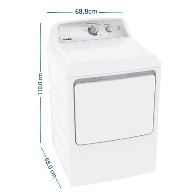 Imagen 2 del producto Secadora Eléctrica Frontal 20 Kg Blanca Mabe SME26N5MNBCL0