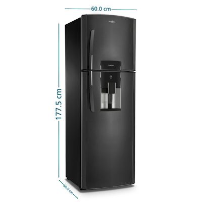 Imagen 2 del producto Refrigerador No Frost 300 Ltrs Brutos Black Mabe Rma300fwuc