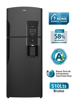 Imagen 2 del producto Refrigerador No Frost 542L Brutos Black Mabe RMS510IBLRP0
