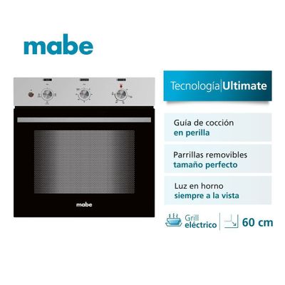 Imagen 2 del producto Horno de empotre eléctrico a 220v Inox Mabe HM6031EXAI0