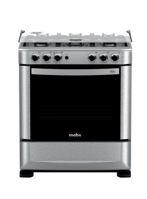 Imagen 1 del producto Cocina De Piso A Gas 76cm Inox Mabe Andes7650fx1