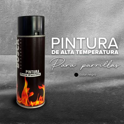 Imagen 2 del producto Pintura Spray para parrillas Bosca BBQ Black