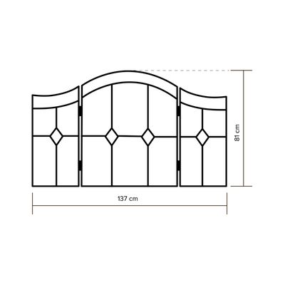 Imagen 2 del producto Rejilla de seguridad L137 para estufas y chimeneas