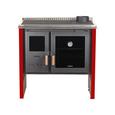 Imagen 2 del producto Cocina a Leña Bosca Hestia 90 Rojo