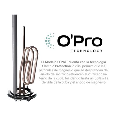 Imagen 2 del producto Termo Eléctrico Atlantic Opro+ 50 litros